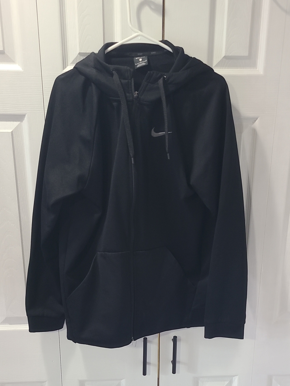 Nike Black Men's Full-Zip Performance Hoodie Jacket